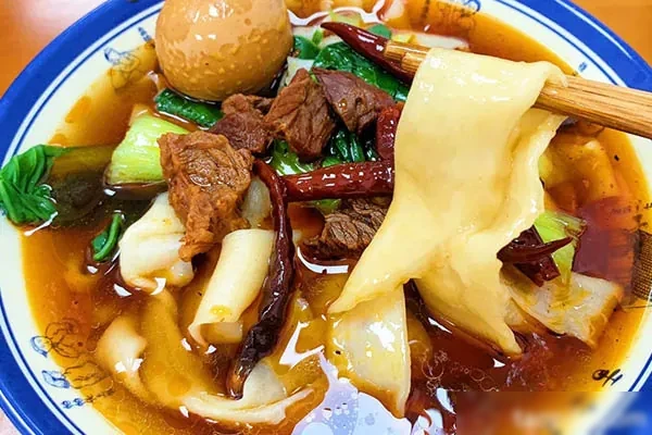 图片[1]-牛板面板面（自助辣椒+卤味+凉菜+和面+烙饼技术）-香源配方网