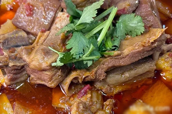 特色砂锅羊排视频教程-香源配方网