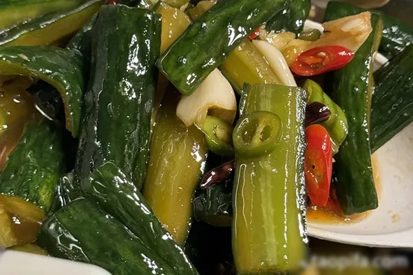 农家炝腌小黄瓜视频教程-香源配方网