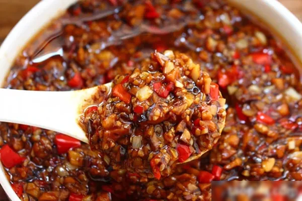 秘制香辣蘑菇酱拌面条，炒米饭馒头视频教程-香源配方网