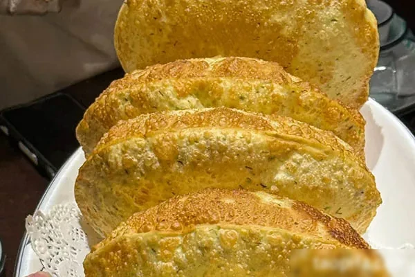 图片[1]-菜泡泡油饼视频教程-香源配方网