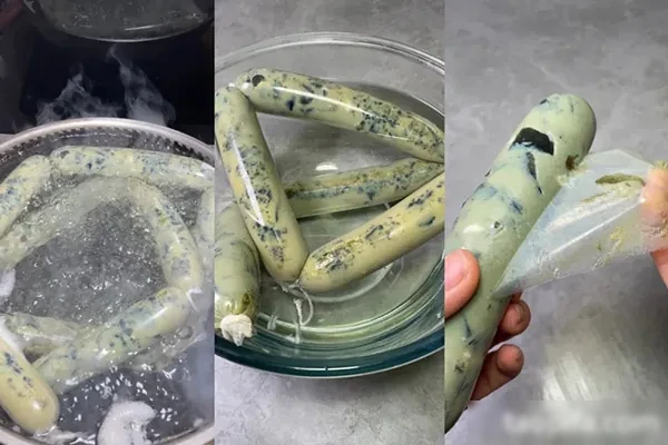 松花鸡蛋肠制作教程视频教程-香源配方网