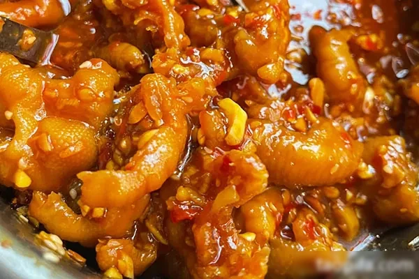 图片[1]-蒜香柠檬凤爪《一斤出1.3斤》视频教程-香源配方网