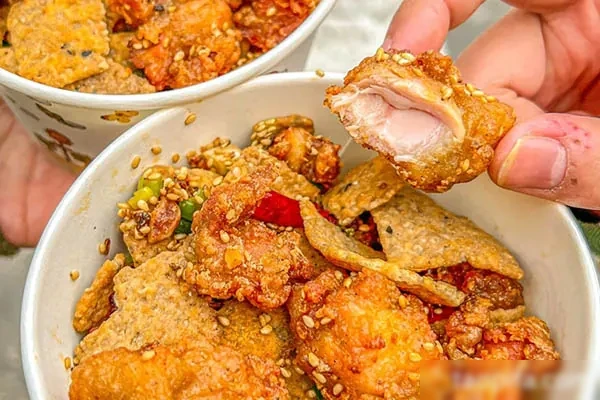 5种口味蟹黄锅巴鸡配方和视频教程-香源配方网