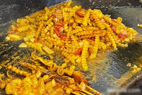 铁板鱿鱼土豆泥视频教程-香源配方网