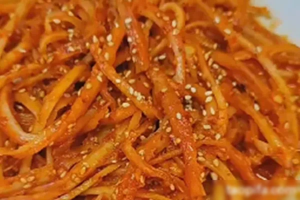 图片[1]-朝鲜族拌桔梗(苟宝)咸菜课程-香源配方网