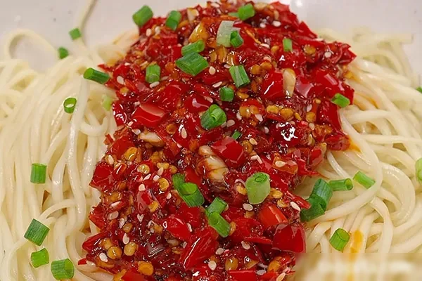 山寨剁椒拌面技术配方和视频教程-香源配方网