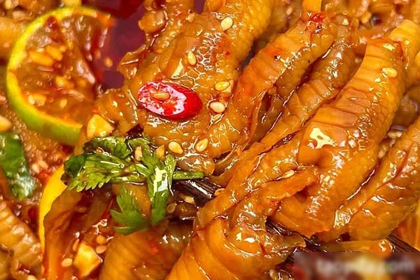 红油酸辣无骨鸡爪+爽脆萝卜技术配方和视频教程-香源配方网
