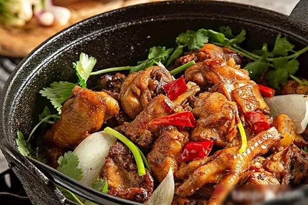 正宗重庆鸡公煲小吃技术配方视频教程-香源配方网