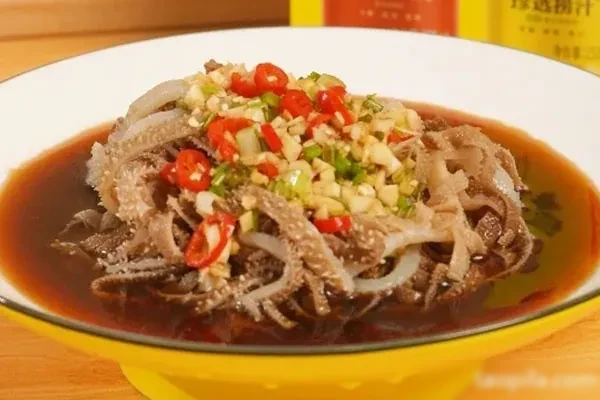 捞汁百叶技术配方和视频教程-香源配方网