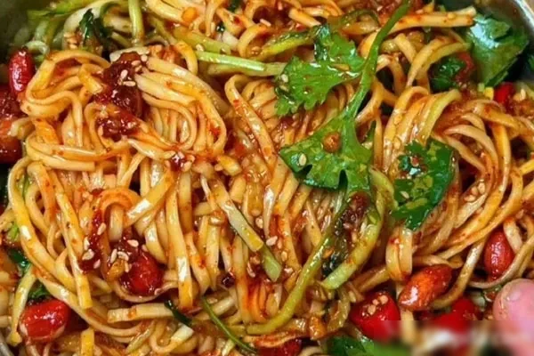 手抓凉面技术配方资料-香源配方网