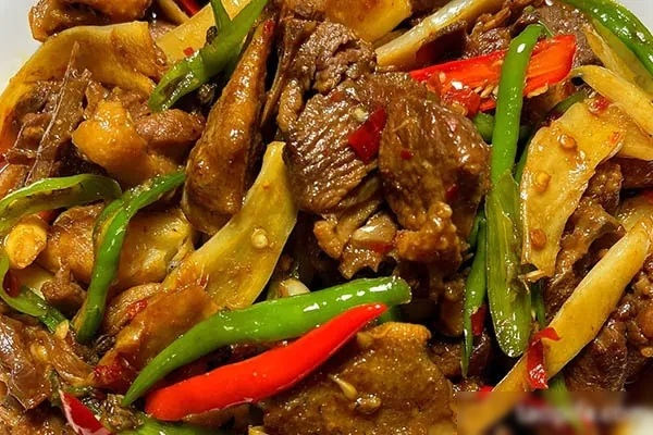 尖椒仔姜鸭技术配方和视频教程-香源配方网