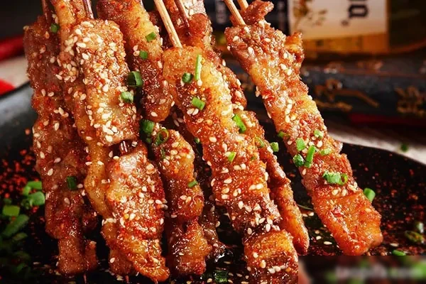 图片[1]-京螺山庄烤肉串视频教程-香源配方网