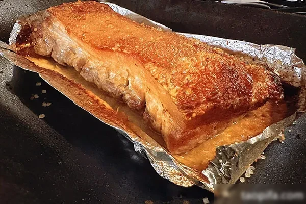 商业版烤箱化皮烧肉教程-香源配方网