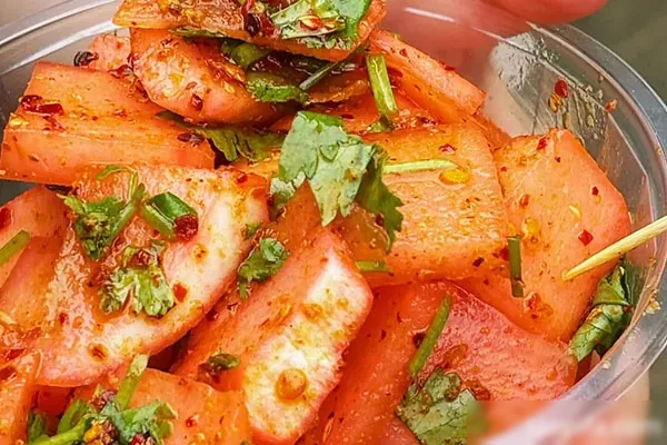 酸辣萝卜 酸辣白菜视频教程-香源配方网