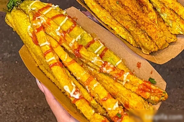 图片[1]-劈腿茄子做法教程（家用商用均可）技术配方和视频教程-香源配方网