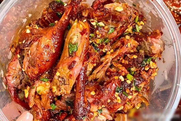 长沙行动派铁板鸭秘制猪蹄5980-香源配方网