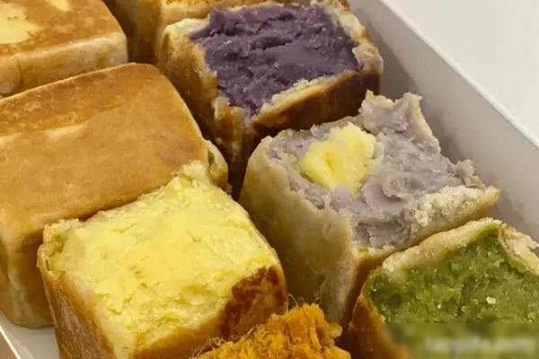 六种口味网红新宠仙豆糕视频教程~谁说中秋一定卖月饼-香源配方网