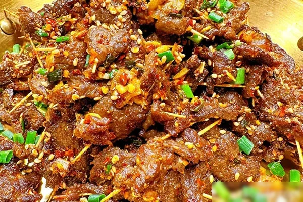 牙签牛肉制作教程-香源配方网