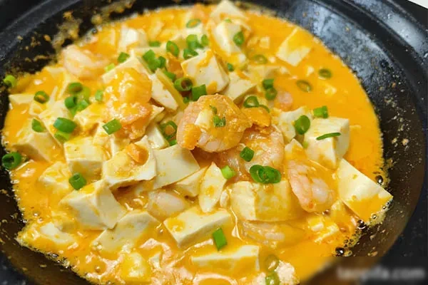 蟹黄豆腐山药炒木耳制作视频教程-香源配方网