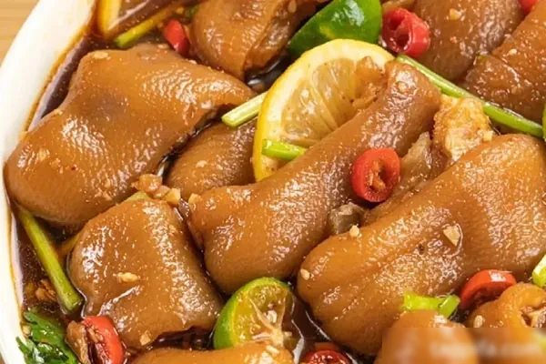 柠檬爽脆猪手技术配方资料-香源配方网