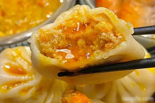 图片[1]-升级版蟹黄汤包纸皮包技术配方和视频教程-香源配方网