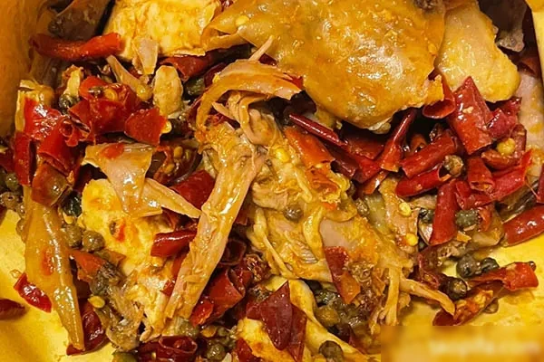 实体技术麻椒鸡-酒店招聘菜开店必用-香源配方网