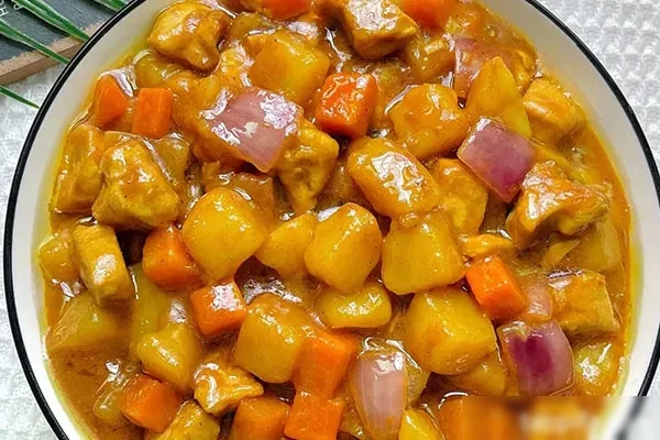 图片[1]-香咖喱鸡——南洋风味的2种做法-香源配方网