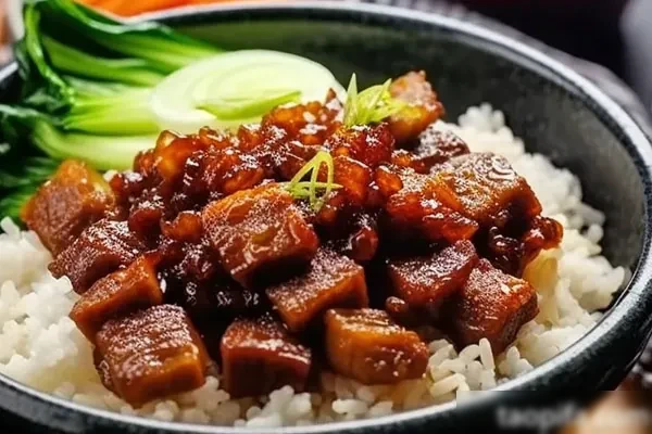 图片[1]-卤肉饭叉烧饭鸡腿饭手撕鸡饭技术配方和视频教程-香源配方网