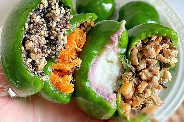 网红青团8款馅料8种彩皮可冷冻可快递全年热卖-香源配方网