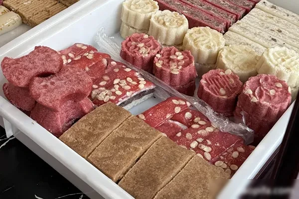 天天排队的网红糕团盒子技术配方和视频教程-香源配方网