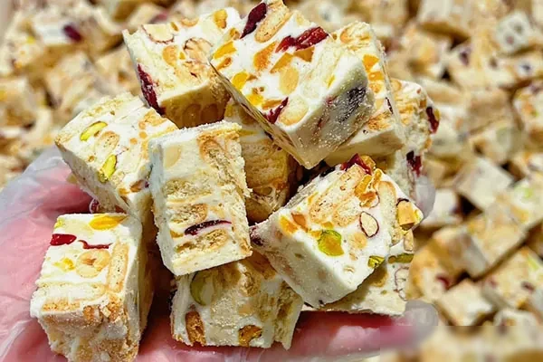 图片[1]-雪花酥制作视频教程-香源配方网