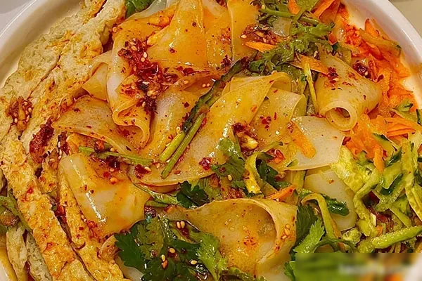 薄软韧凉皮2款（洗面&不洗面）&蘸酱-香源配方网