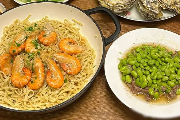 蒜茸伊面虾视频教程-香源配方网