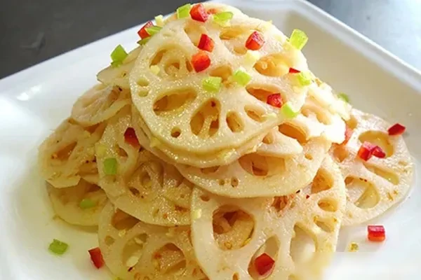 图片[1]-姜汁藕片视频教程-香源配方网