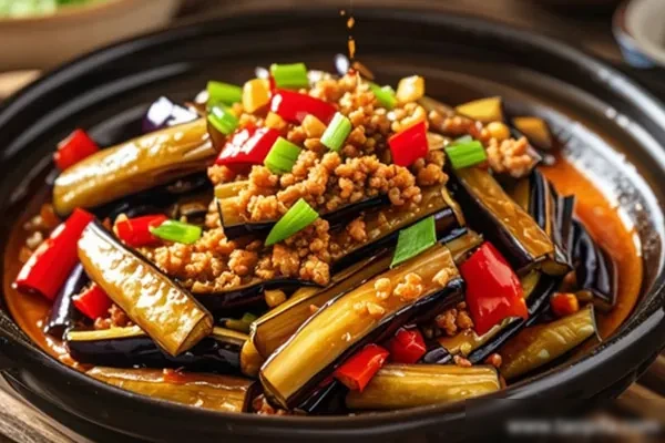 图片[1]-红烧茄子视频教程-香源配方网