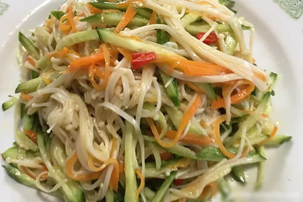 芥末金针菇视频教程-香源配方网