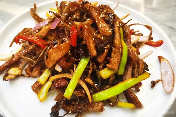 茶树菇爆炒牛肚技术配方和视频教程-香源配方网