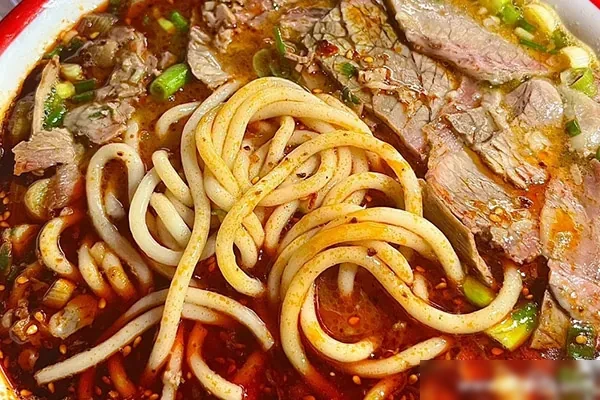 张记朝阳实体店饸烙面技术-香源配方网